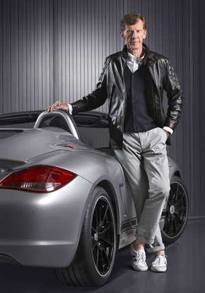 Heinz Bauer Herren Cabrio Lederjacken - Special Edition - Porsche